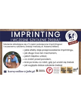 Imprinting i wczesne szkolenie źrebiąt - sesje 1 i 2